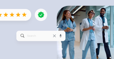 Image shows how Birdeye makes healthcare reputation management works
