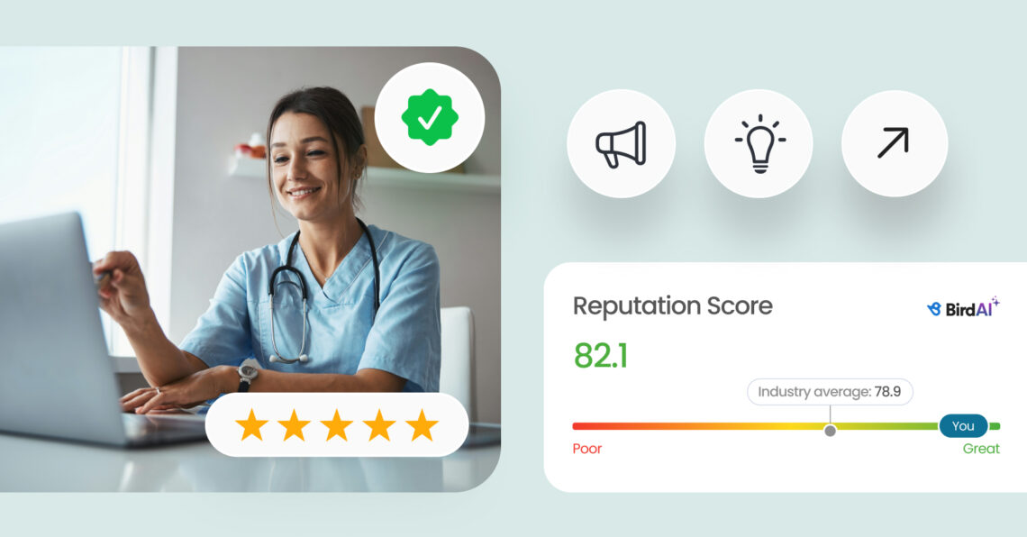 Healthcare reputation management software