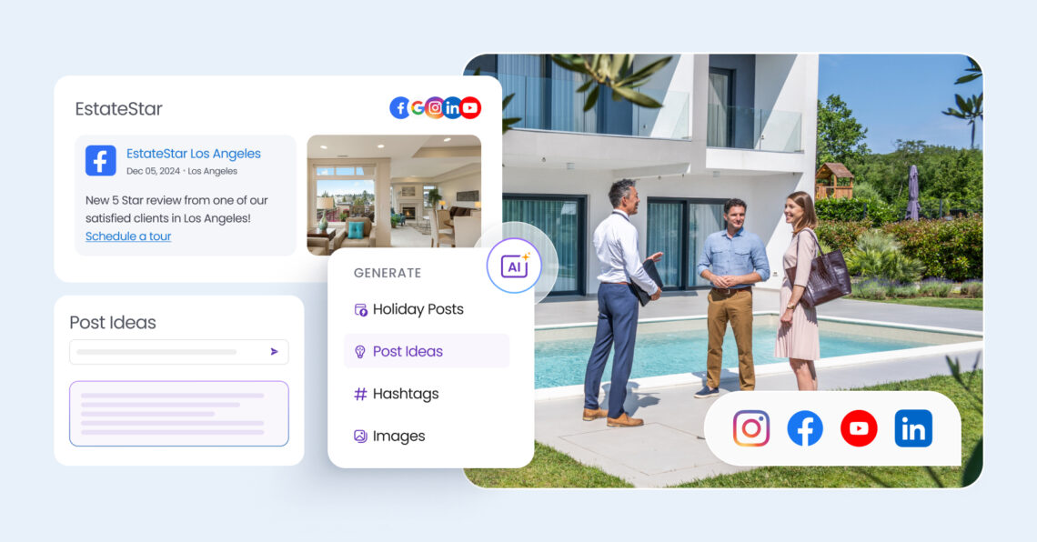 Featured image for real estate social media posts