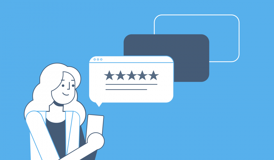 This image is for the blog on doctor review sites. The pic depicts Birdeye's product dashboard. Birdeye helps businesses improve their customer experience. Read the blog for more.