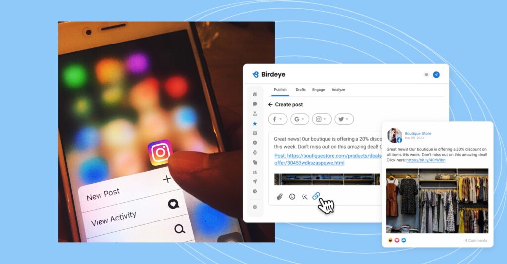 This blog is about schedule Instagram posts to keep your customers engaged.