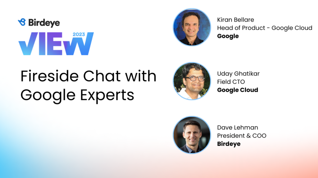 Featured image showing speakers from the Fireside Chat with Google Experts