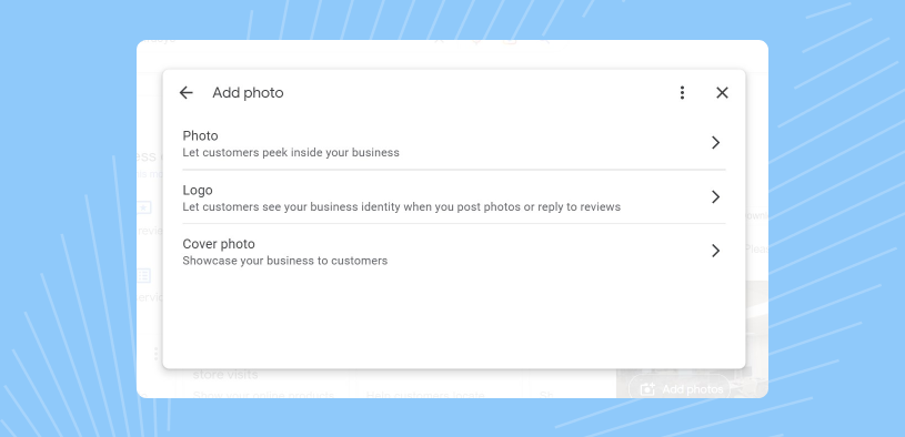 How to add photos from Google Business Profile dashboard