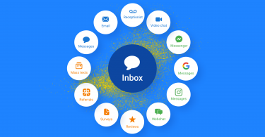 An illustration of Birdeye's Customer messaging software