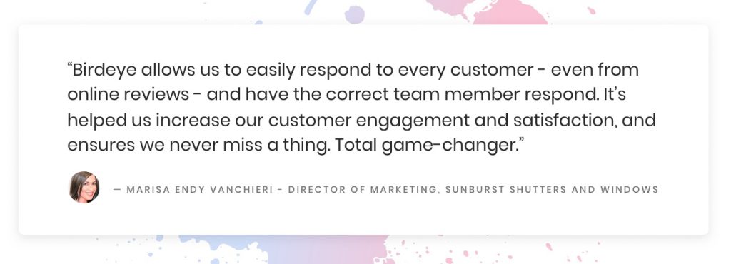 Customer messaging software