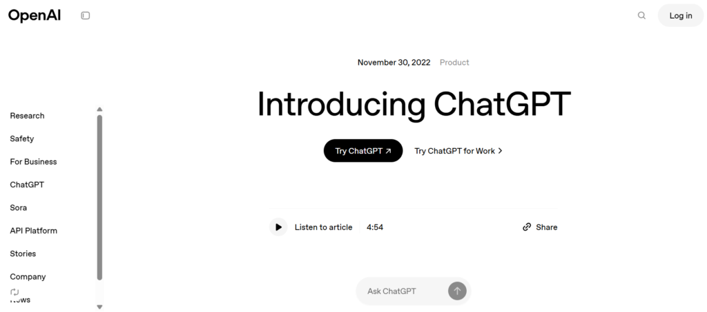 Generate content for email campaigns, follow ups, and much more with ChatGPT