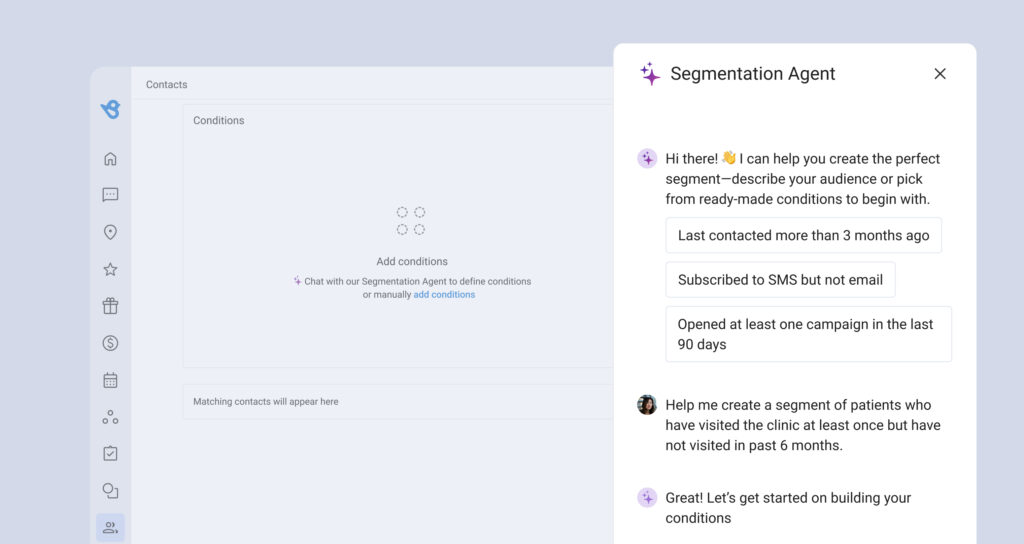 Get AI-recommended segments and performance analytics with Birdeye’s Contact Segmentation Agent