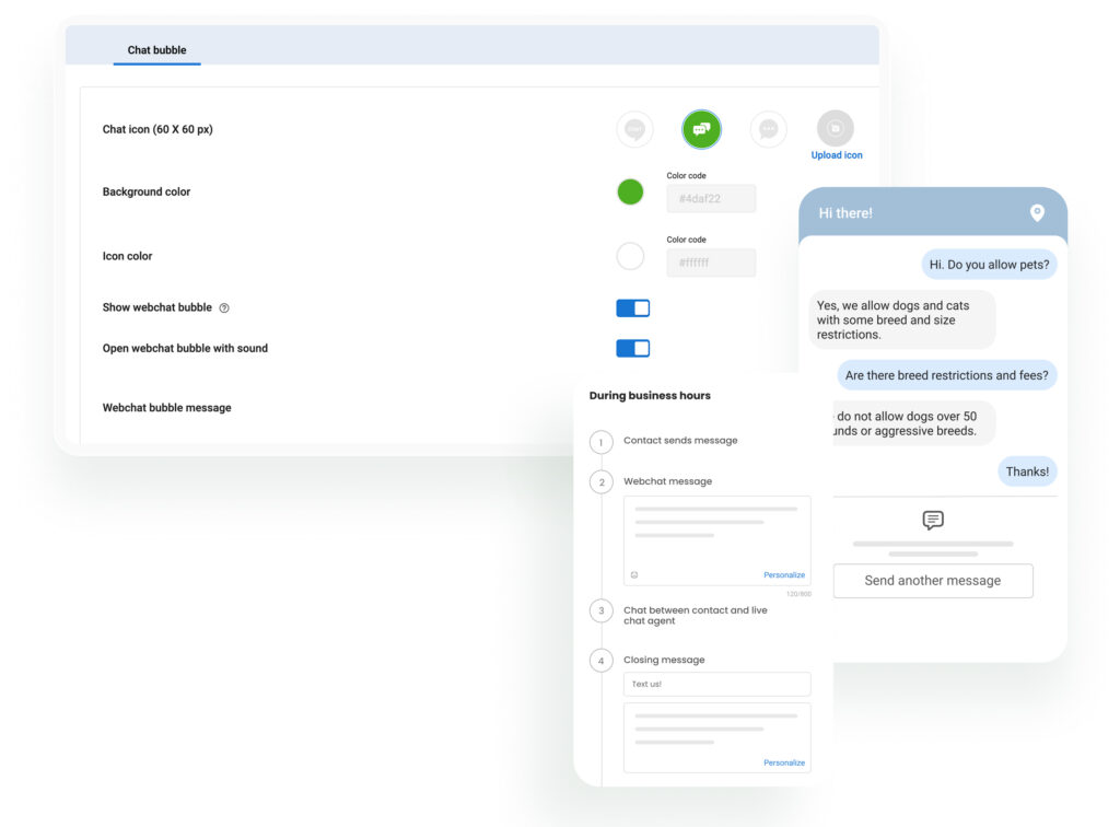 Get relevant, personalized responses with Birdeye Chatbot AI