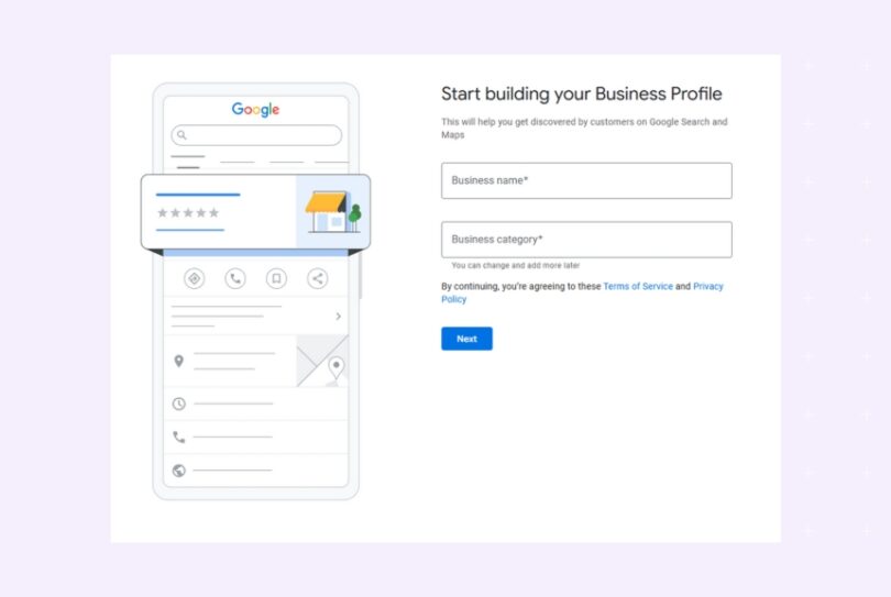 How to add my business to Google - Google Business Profile Setup 810x543 