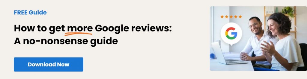 Generate More Google Reviews