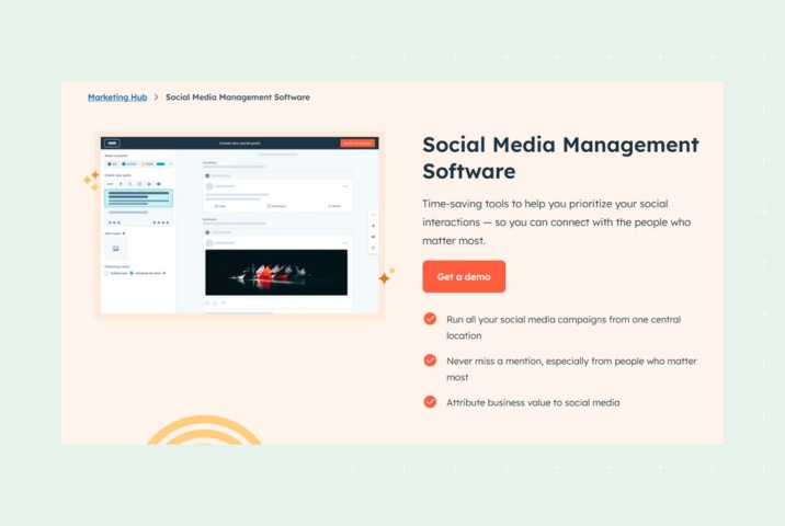 Hubspot Social
