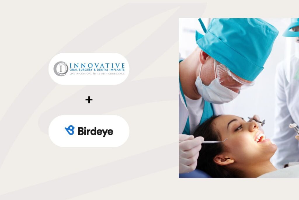 Innovative Implant and Oral Surgery and Birdeye case study