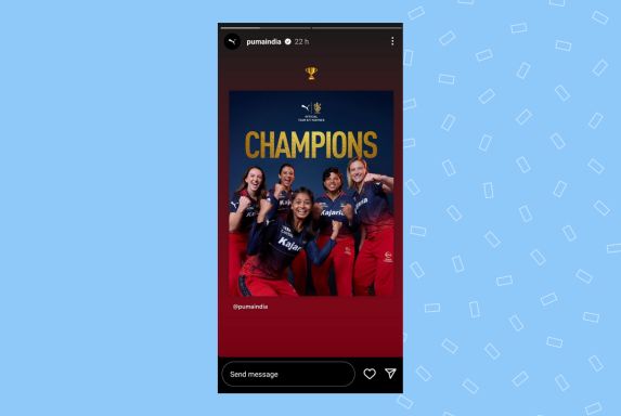 The image shows how businesses can use Instagram stories to post inspirational content