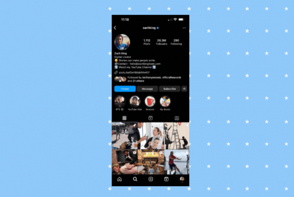In this blog, you’ll learn how to monetize your following directly using Instagram Subscriptions. This is a GIF about IG Subscription to a creator's account.