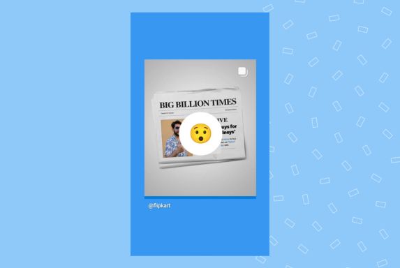 The image shows how businesses can use Instagram stories to engage audience with interactive stickers