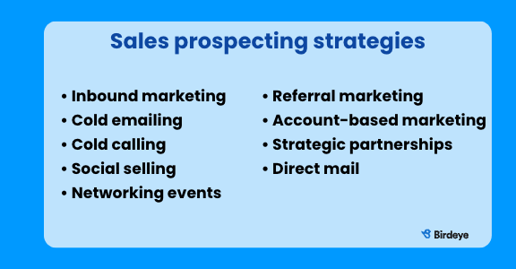 The Ultimate Guide To Sales Prospecting | Birdeye