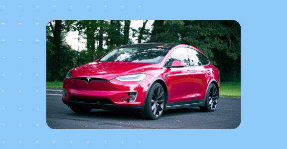 Tesla vehicle.