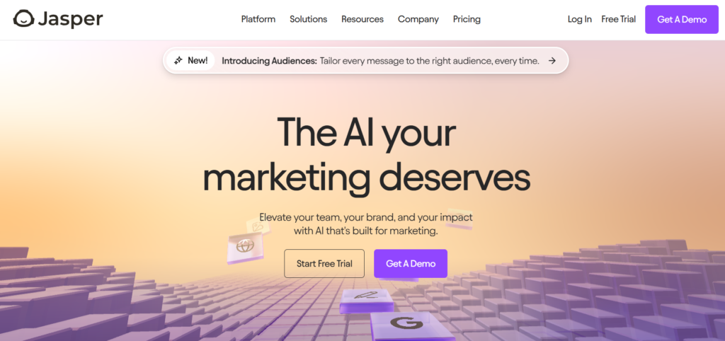 Jasper-AI-powered content generation tool