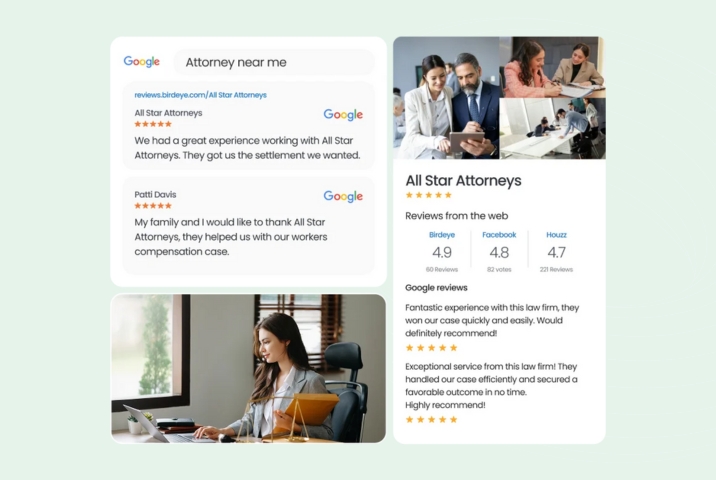 Law firm local search