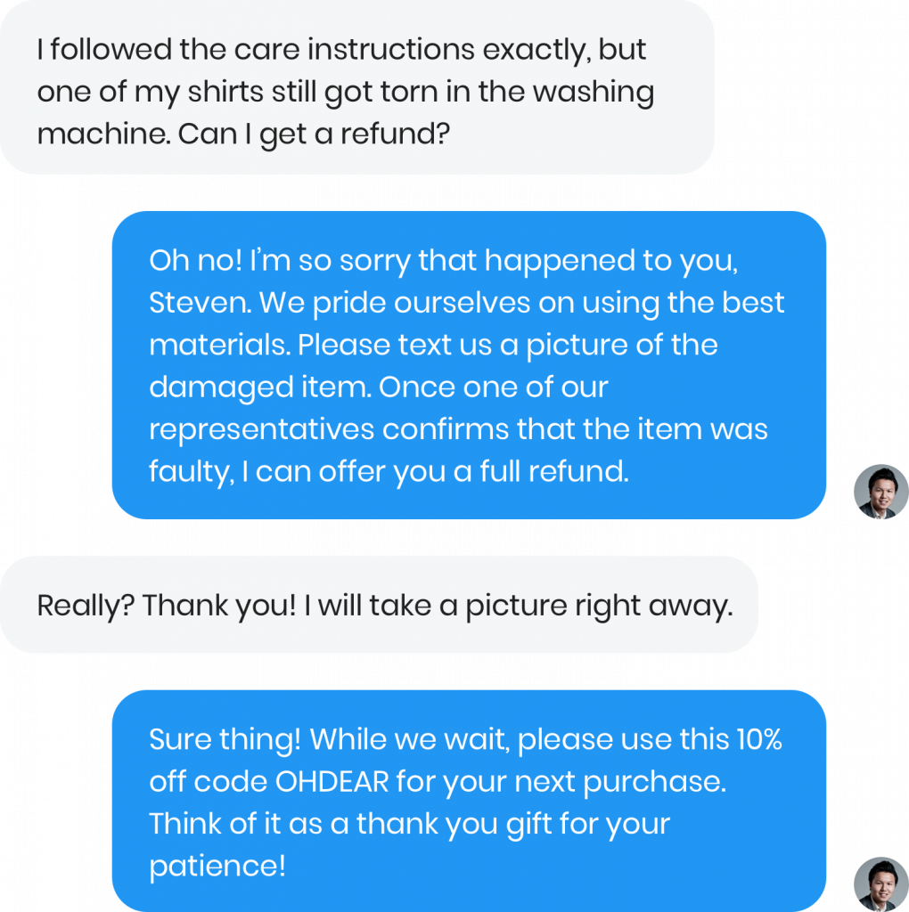 website chat