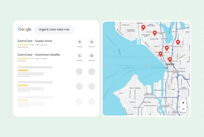 Image shows how healthcare businesses can boost reputatIon via local SEO