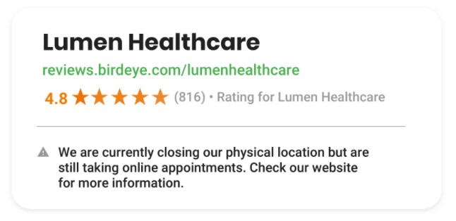Lumen healthcare