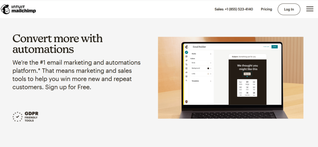 Mailchimp, your go-to email automation tool