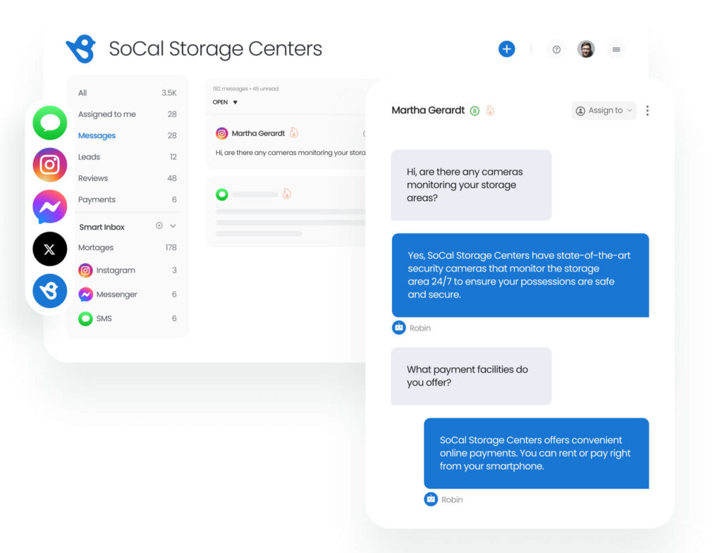 Monitor, respond, and enagage through one intelligent interface-Birdeye Messaging AI