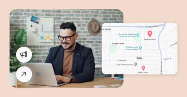 Image shows how Birdeye enables multi-location SEO campaigns