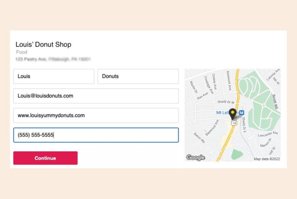Optimise Google Business Profile or Google My Business (GMB) with accurate information-NAP