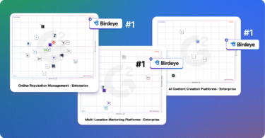 Birdeye recognized as #1 across 12 enterprise categories in G2 Fall 2026 reports