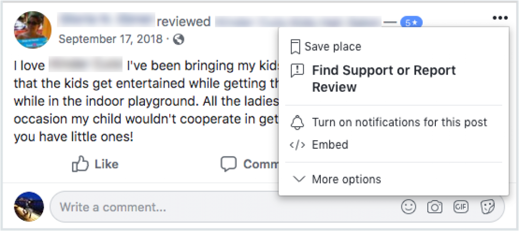 facebook reports review