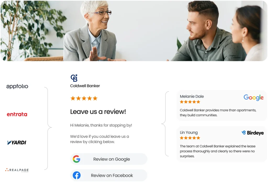 Birdeye Review AI for property management.