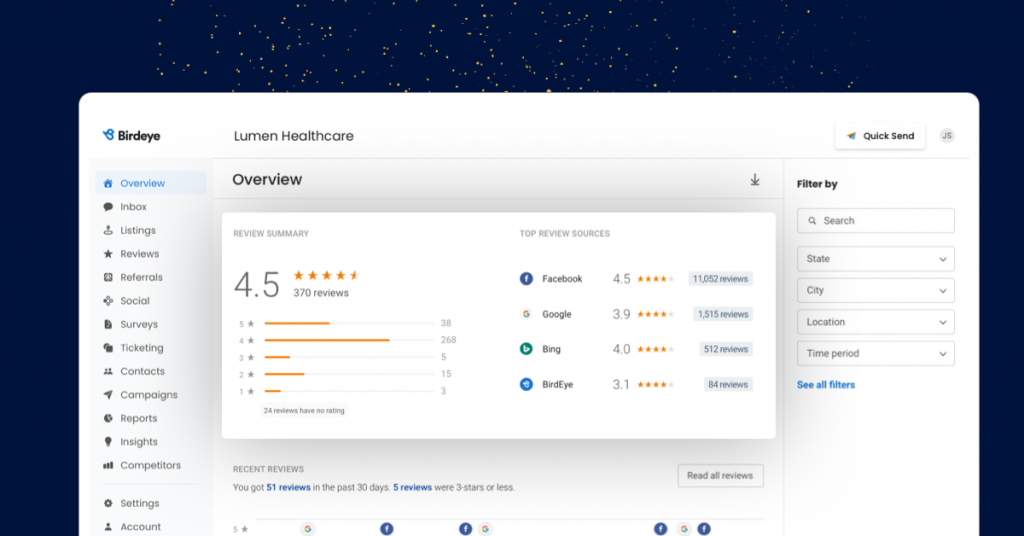 Google review management for local SEO