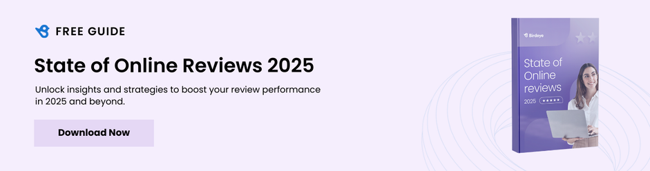 State of online reviews 2025 report