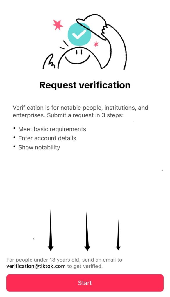 This is the right way to know how to get verified on TikTok.  TAP VERIFICATION TO GET STARTED 