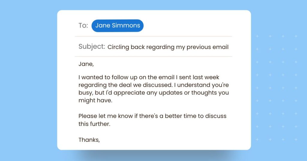 Follow up Email Examples Templates To Try Birdeye