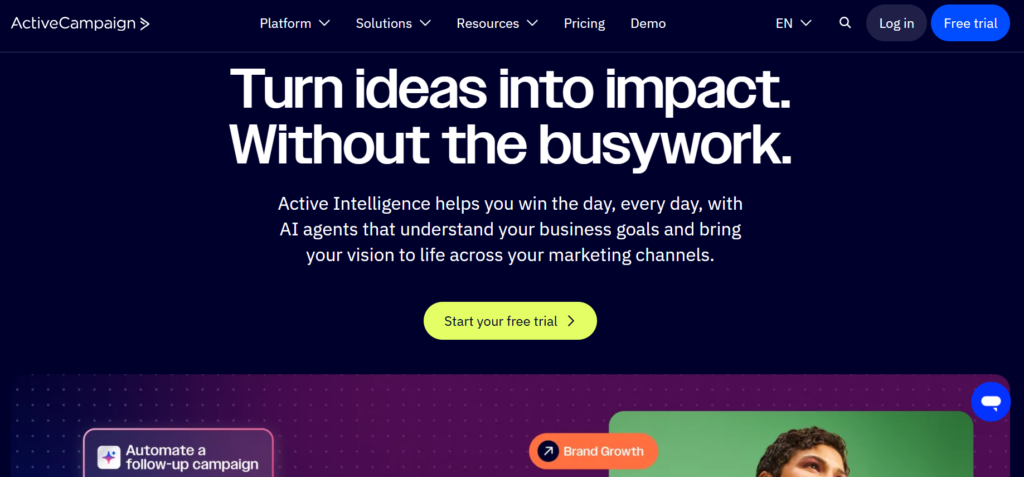 Scale better with ActiveCampaign