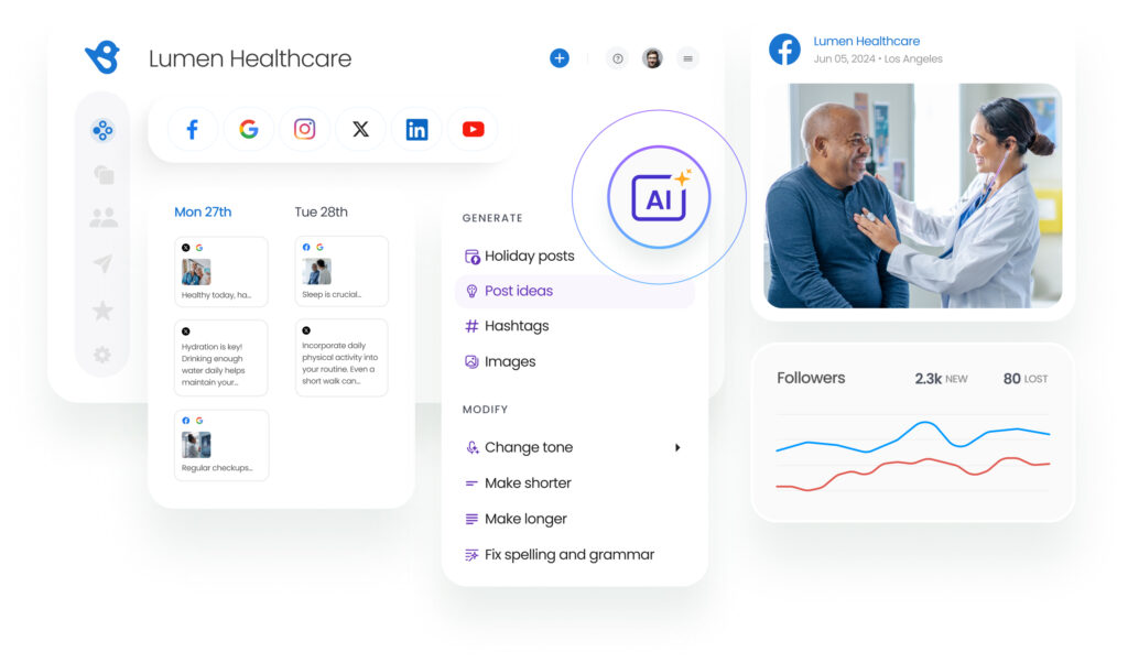 Scale better with Birdeye Social AI