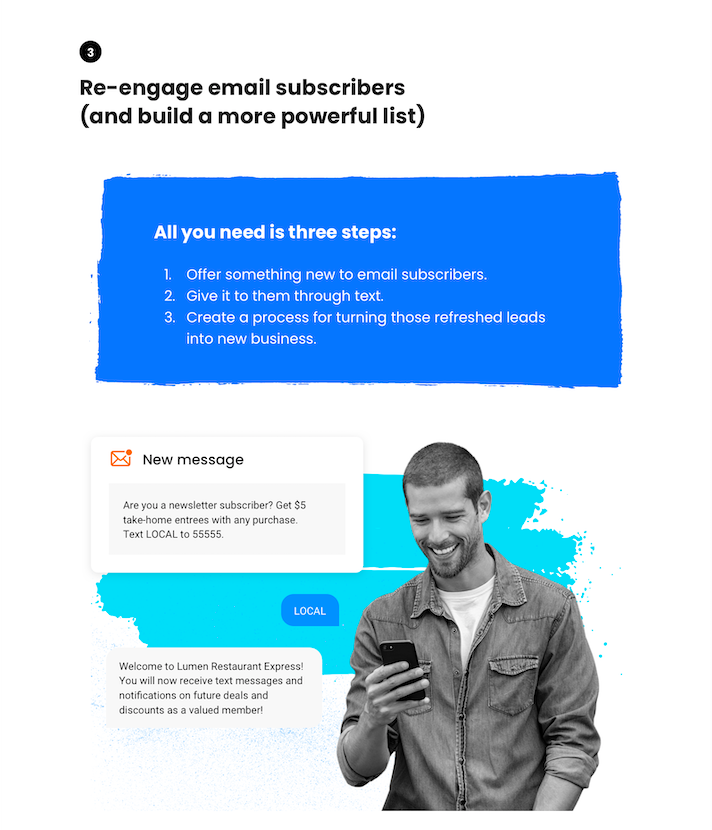 generate leads with SMS marketing