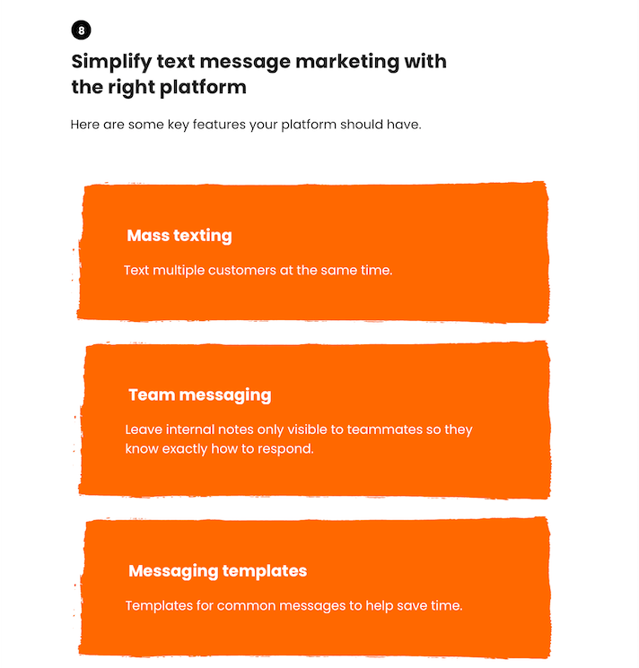 generate leads with SMS marketing