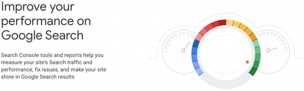 Google Search Console about page