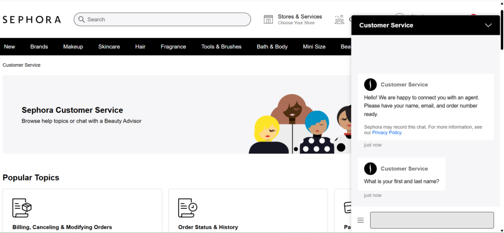 Sephora-beauty brand personalized