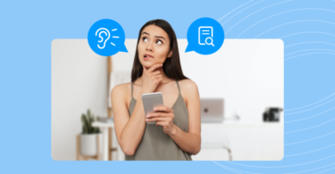 Marketing professional trying to understand the differences between social listening vs social monitoring.