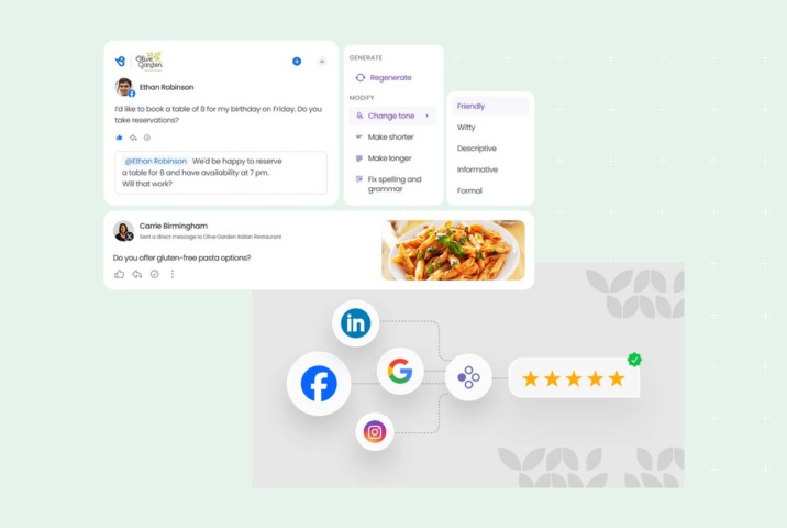 Social media reputation management software Birdeye