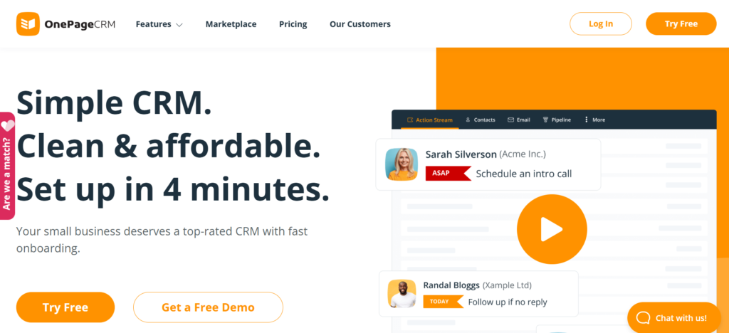 Streamline daily sales tasks with OnePageCRM