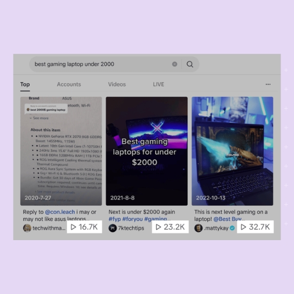User interaction's impact on TikTok SEO