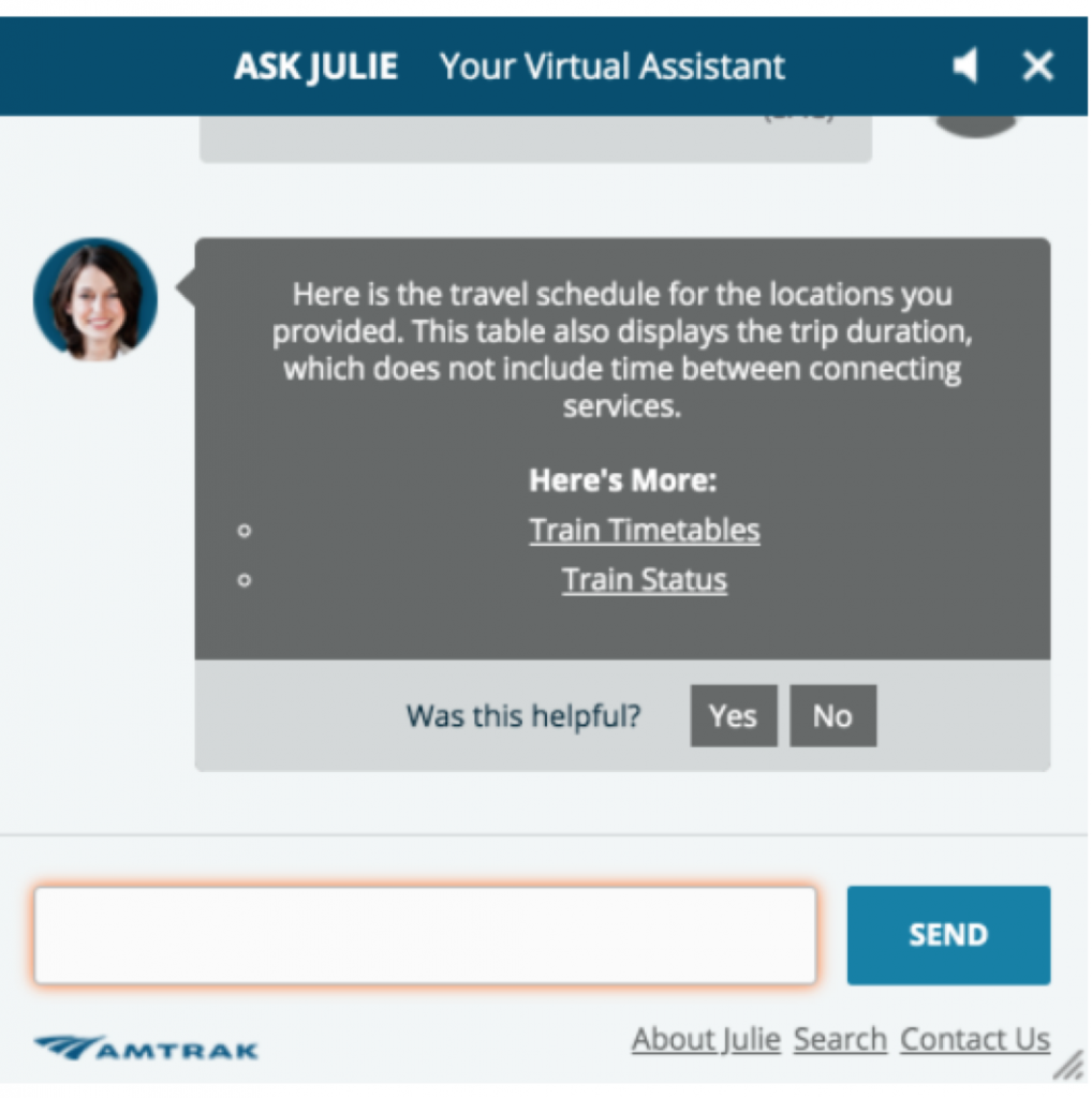 website chat