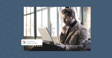 Image depicts a person working on their business and wondering how to turn off Google reviews