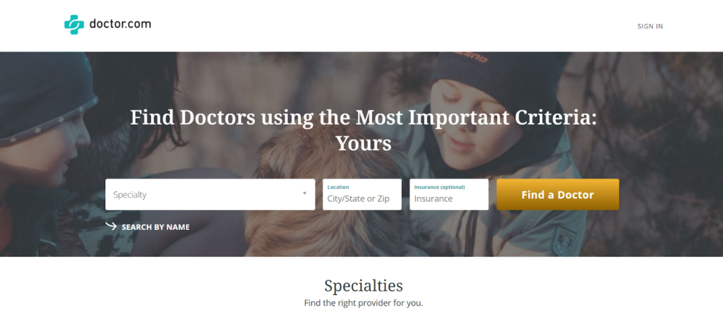 doctor. com